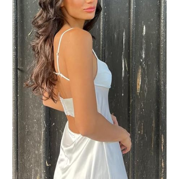 Elegant Women’s Satin Tube Top Maxi Dress Perfect for Events