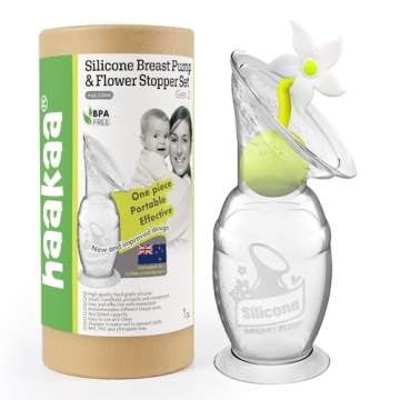Haakaa Silicone Breast Pump for Effortless Milk Expression