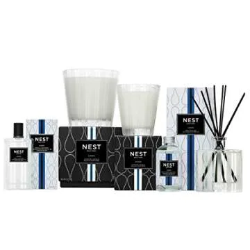 NEST Linen Reed Diffuser - Fresh Fragrance for Home Ambience