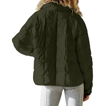 Aiopr Women's Oversized Packable Puffer Jacket