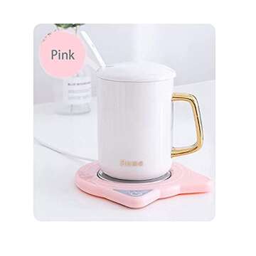 USB Coffee Mug Warmer, Coffee Cup Warmer for Desk Electric Cup Warmer Plate Tea Milk Candle, Beverag...