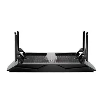 NETGEAR Nighthawk X6 Smart Wi-Fi Router (R8000) - AC3200 Tri-band Wireless Speed (Up to 3200 Mbps) | Up to 3500 Sq Ft Coverage & 50 Devices | 4 x 1G Ethernet and 2 USB ports | Armor Security