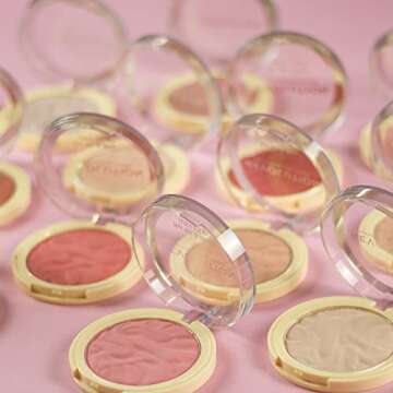 Revolution Beauty, Blusher Reloaded, Pressed Powder Face Blusher, Highly Pigmented & Long Lasting Formula, Pink Lady, 0.26 Oz.