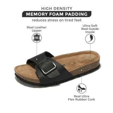 Project Cloud Women's Genuine Leather Summer Sandals