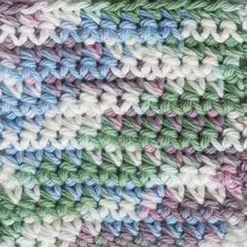 Lily Sugar'n Cream Cotton Cone Yarn, 14 oz, Freshly Pressed Ombre, 1 Cone