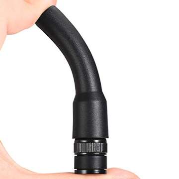 Bingfu Ham Radio BNC Male Soft Antenna 2-Pack Compatible with Uniden SR30C Bearcat BC125AT BCD436HP BC75XLT BCD325P2 Radio Fequency Counter Two Way Radio