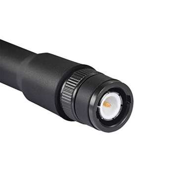 Bingfu Ham Radio BNC Male Soft Antenna 2-Pack Compatible with Uniden SR30C Bearcat BC125AT BCD436HP BC75XLT BCD325P2 Radio Fequency Counter Two Way Radio