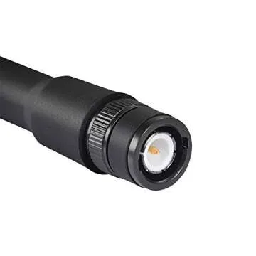 Bingfu Ham Radio BNC Male Soft Antenna 2-Pack Compatible with Uniden SR30C Bearcat BC125AT BCD436HP BC75XLT BCD325P2 Radio Fequency Counter Two Way Radio