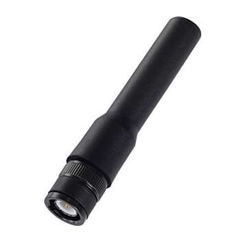 Bingfu Ham Radio BNC Male Soft Antenna 2-Pack Compatible with Uniden SR30C Bearcat BC125AT BCD436HP BC75XLT BCD325P2 Radio Fequency Counter Two Way Radio