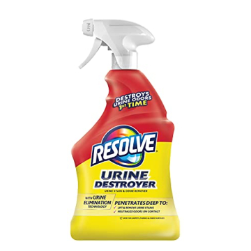 Resolve Urine Destroyer Spray – The Ultimate Odor and Stain Solution for Pet Owners