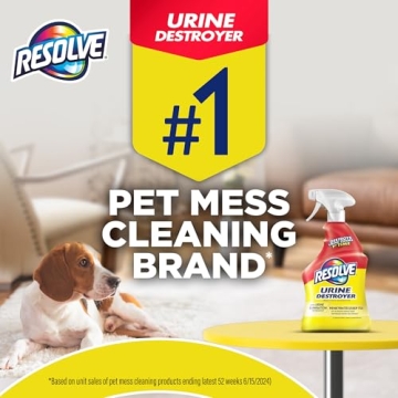 Resolve Urine Destroyer Spray for Pet Stains and Odors