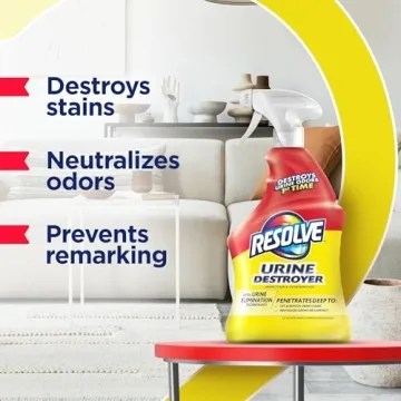 Resolve Urine Destroyer Spray for Pet Stains and Odors