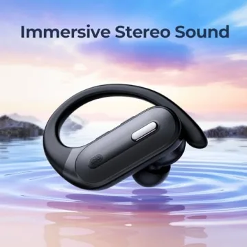 Active Noise Cancelling Wireless Earbuds for Sports and Gym