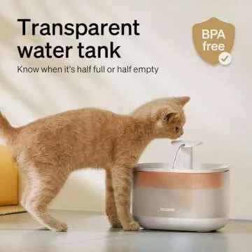 PETLIBRO Cat Water Fountain: Ultra Quiet, BPA-Free & Fun