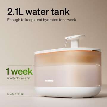 PETLIBRO Cat Water Fountain: Ultra Quiet, BPA-Free & Fun