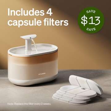 PETLIBRO Cat Water Fountain: Ultra Quiet, BPA-Free & Fun
