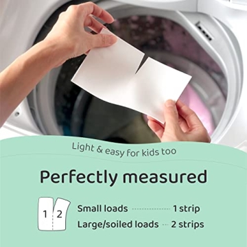 Eco-Friendly Lazy Coconuts Laundry Detergent Strips - Lightweight, Plant-Based Solution