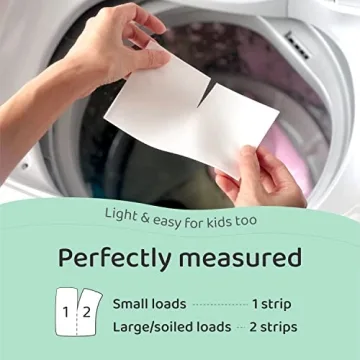 Eco-Friendly Lazy Coconuts Laundry Detergent Strips - Lightweight, Plant-Based Solution