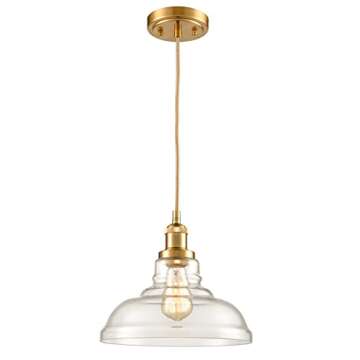 TENGIANTS Modern Brass Pendant Lights Farmhouse Kitchen Pendant Lighting Over Island Light Fixtures