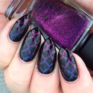 Whats Up Nails Moroccan Vinyl Stencils for Nail Art