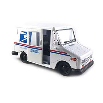 KiNSMART United States Postal Mail Truck USPS 1987 Grumman LLV 1:36 Scale Die Cast Metal 5 Inch Mode...