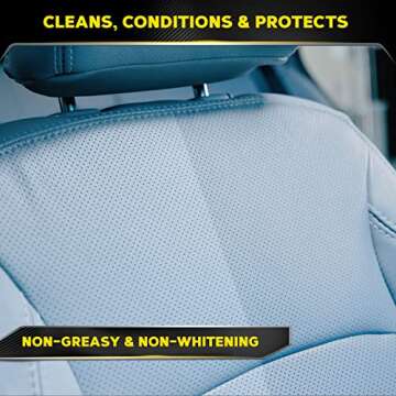 Meguiar's G1924SP Gold Class Rich Leather Cleaner and Conditioning Spray - 24 Oz Spray Bottle