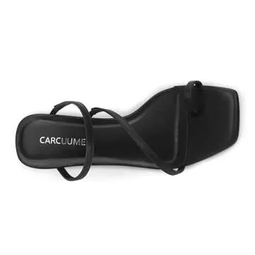 Shop Carcuume Square Toe Kitten Heels for Women