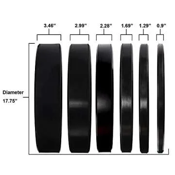 Affordable 35LB Olympic Bumper Plates for Home Gyms