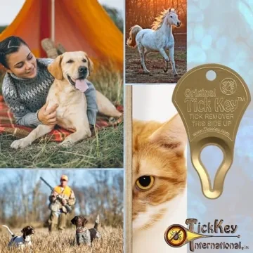 Original Tick Key - Portable Tick Remover Tool 3 Pack