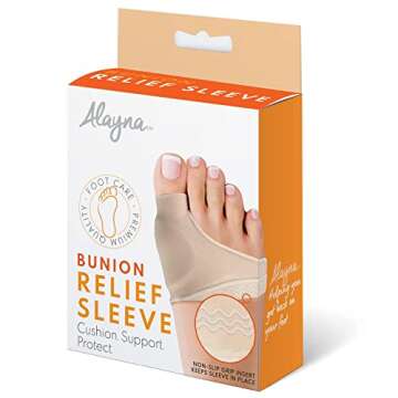Bunion Corrector for Women and Men Big Toe Bunion Pain Relief Hallux Valgus Corrector Bunion Socks Splint Pads Protector Cushion Guards Bunion Support Brace Orthopedic Bunion Corrector Sleeve Spacer Separator Hammer Toe Corrector (Small)