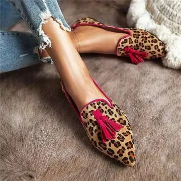 Hee grand Women's Tassel Loafer Flats for Stylish Comfort