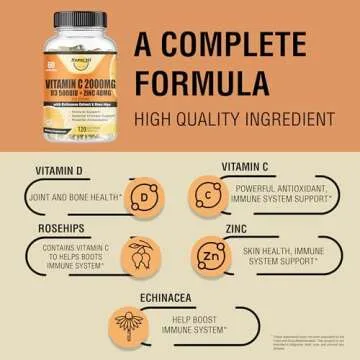 Happi Mi Nutrition Vitamin C 2000MG - Immune Booster Capsules