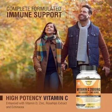 Happi Mi Nutrition Vitamin C 2000MG - Immune Booster Capsules