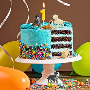 Toymany 12PCS Mini Dog Figurines Playset for Kids