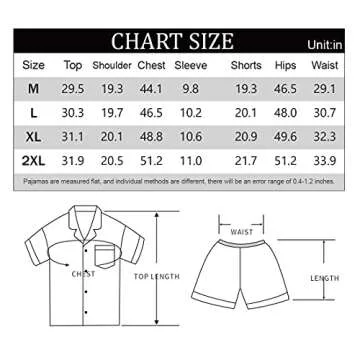 COSOSA Men's Satin Pajamas - Stylish Comfort for Relaxation