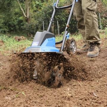 BILT HARD Electric Tiller 16 inch for Efficient Gardening