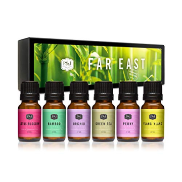 P&J Fragrance Oil Far East Set - Exquisite Scents for Candle and Soap Making