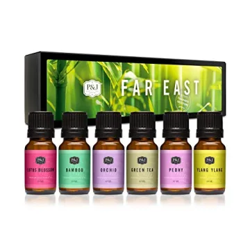 P&J Fragrance Oil Far East Set - Exquisite Scents for Candle and Soap Making