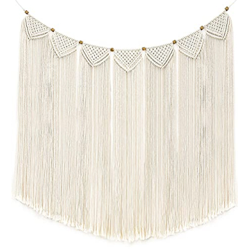Mkono Large Macrame Wall Hanging Boho Tapestry Woven Bohemian Above Bed Wall Decor Wedding Christmas...