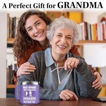 LIZAVY Grandma Mug - Perfect Gift for Grandkids