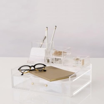 RUSSELL+HAZEL Chic Acrylic Bloc Tape Dispenser