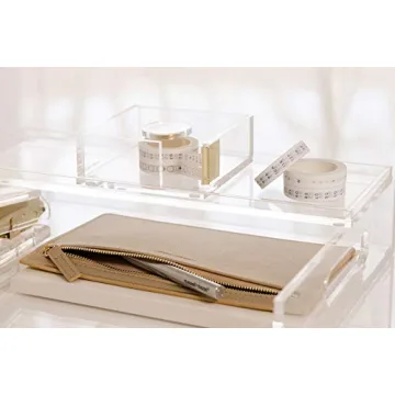 RUSSELL+HAZEL Chic Acrylic Bloc Tape Dispenser