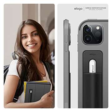 elago Pencil Holder Compatible with Apple Pencil Pro, Apple Pencil (1st & 2nd Generation) and Apple ...