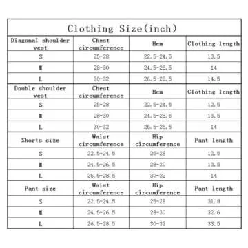 OIERD Women's 4 Piece Ribbed Workout Set - Activewear