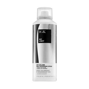 IGK No Limit Dry Volume & Thickening Spray - Lightweight 177ml