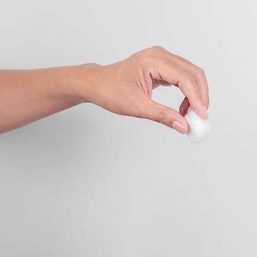 Diane 100% Pure Cotton Balls, 100 Count - Soft, Super Absorbent, Multipurpose Cotton Balls for Makeup Removal, Nail Polish, Applying Lotion or Powder, First-Aid for Everyday Household Use (Pack of 2)