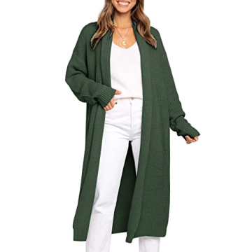 LILLUSORY Cozy Long Cardigan for Women Stylish 2025