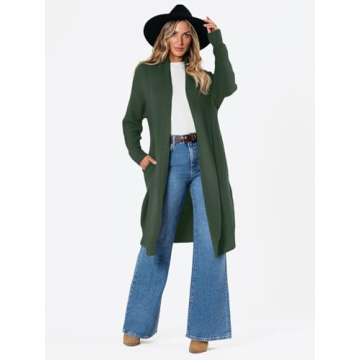 LILLUSORY Cozy Long Cardigan for Women Stylish 2025