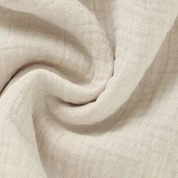 Lawkul Organic Cotton Baby Lovey Soft Security Blanket