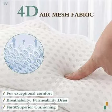 Luxury Ergonomic Bath Pillow with Support for All Bathtubs